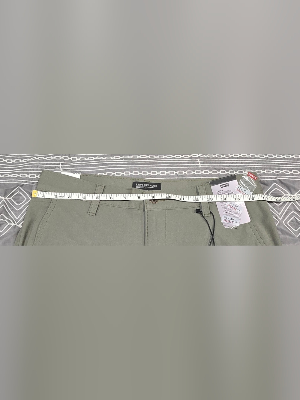 Levis Mens XX Chino Standard Tech Pants Size 32x30 - Picture 6 of 10
